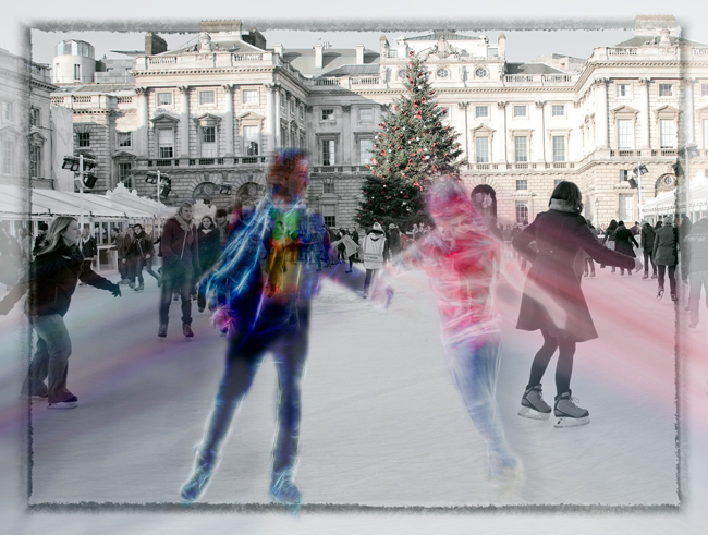Christmas Skating  IDN0193371-GRB